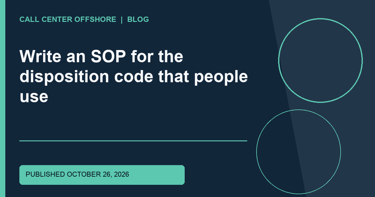 Write an SOP for the disposition code that people use editorial illustration